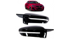 Mirror Cover Set BMW 2 G42 3 G20 G21 4 G22 G23 G26 5 G30 G31 6 G32 7 G11 G12 8 G14 G15 G16 Gloss Black