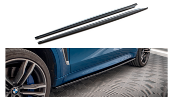 Diffuser BMW X6 F86 M-Pack Side Skirts Gloss Black