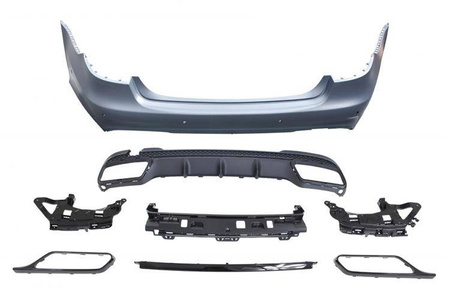 Rear bumper Mercedes Benz W212 14-16 E63 Style