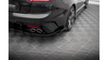 Splitter Kia Stinger I GT GT-Line Tył Boczne Street Pro Black + Gloss Flaps