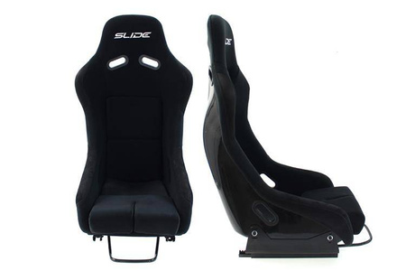 Racing seat SLIDE R1 material Black M