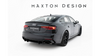 Splitter Audi RS5 F5 Tył Boczne Street Pro Black-Red