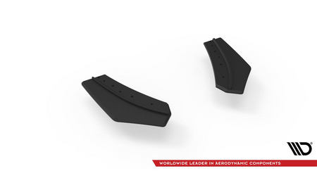 Splitter Ford Focus III RS Rear Side Racing Durability Black