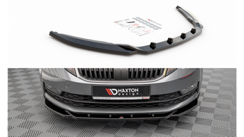 Splitter Skoda Octavia III Facelift Front v.2 Gloss Black