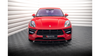 Splitter Porsche Macan I Facelift przód v.2 Gloss Black