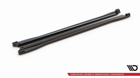 Diffuser Audi Q3 F3 S-Line Side Skirts Gloss Black