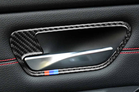 Carbon wrap inside door handle frame BMW F30 F34