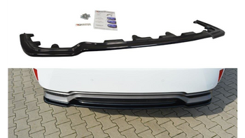 Splitter Lexus RX IV H Rear Central without Diffuser Gloss Black
