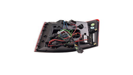 Lampy Audi A6 C6 Tył LED Black-Smoke