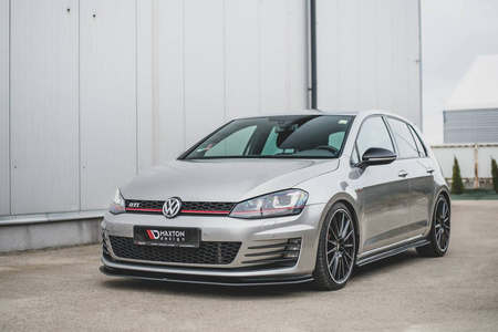 Splitter Volkswagen Golf 7 GTI przód Racing Durability Black