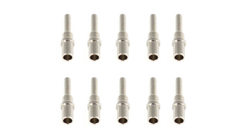 Male pins that fit into Deutsch DTP female connectors.