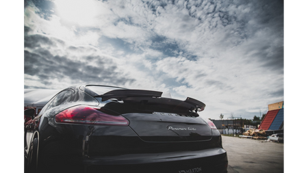 Spoiler Cap Porsche Panamera Turbo 970 Gloss Black