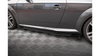 Diffuser Audi TT 8S S-Line Side Skirts Street Pro Black-Red + Gloss Flaps