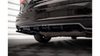 Splitter Volvo V90 II Rear Central with Diffuser v.2 Gloss Black