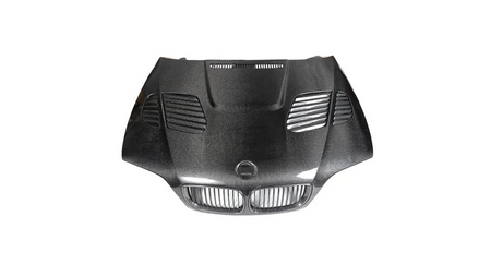 Hood BMW 3 E46 Facelift With Air Vent Carbon