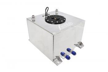 Zbiornik paliwa 50L TurboWorks z czujnikiem Srebrny