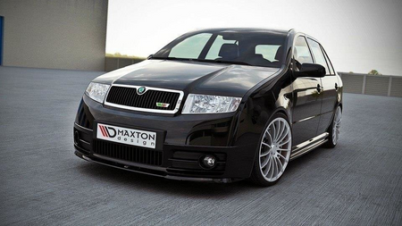 Splitter Skoda Fabia I RS Front Gloss Black