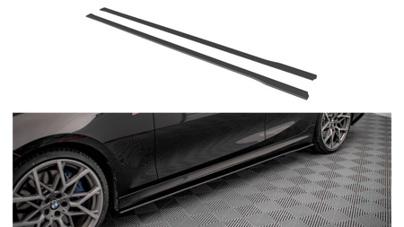 Diffuser BMW 3 G20 G21 M-Pack Side Skirts Street Pro Black