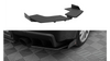 Splitter Mitsubishi Lancer EVO X Tył Boczne Street Pro Black-Red + Gloss Flaps
