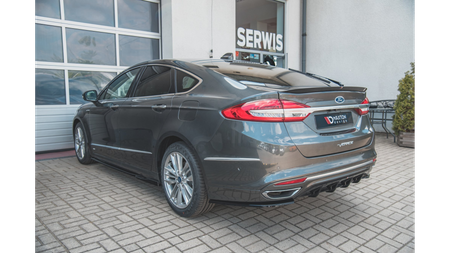 Splitter Ford Mondeo V Facelift Tył Boczne Gloss Black
