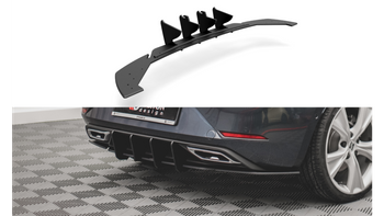 Diffuser Seat Leon FR IV Rear Street Pro Black-Red