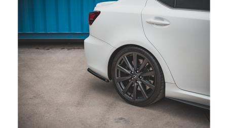 Splitter Lexus IS II F Rear Side Gloss Black