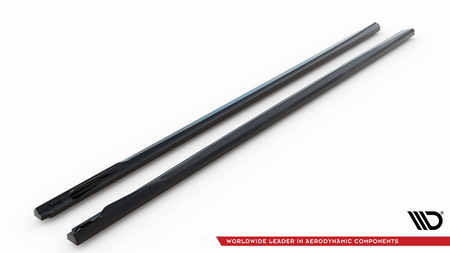 Diffuser BMW 3 G20 G21 Facelift M-Pack Side Skirts Gloss Black