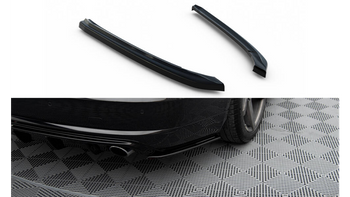 Splitter Audi A8 D4 Rear Side Gloss Black