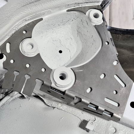 Reinforcement plate BMW 3 E36 Rear trailing arm mount