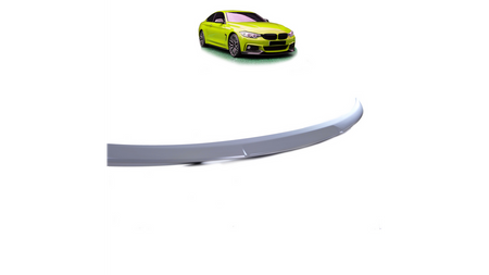 Spoiler BMW 4 F32 Lip Matt Black