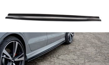 Dokładki Progów Audi RS3 8V FL Sedan - Gloss Black