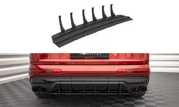 Dyfuzor Tylny Street Pro Audi SQ7 Mk2 (4M) Facelift  - Red
