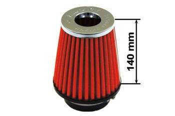 Filtr stożkowy Simota H:140mm OTW:60-77mm JAU-X12109-05 Czerwony