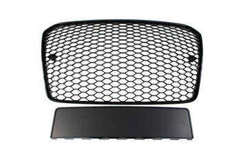 Grill Audi A5 8T RS-Style Bright Black 13-16 PDC