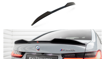Przedłużenie Spoilera 3D BMW M340i / 3 M-Pack / M3 Sedan G20 Facelift Gloss Black