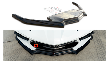 Splitter Przedni Chevrolet Corvette C8 Gloss Black