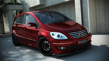 Splitter Przedni Mercedes-Benz B-Class W245 Gloss Black