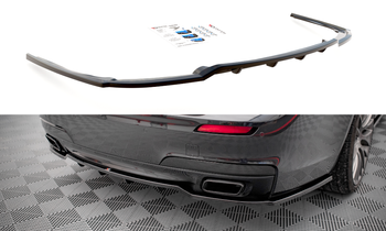 Splitter Tylny Środkowy (Z Dyfuzorem) BMW 7 M-Pack F01 - Carbon Look