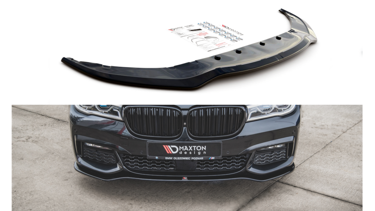 Splitter Przedni V.1 BMW 7 M-Pack G11 Gloss Black | Akcesoria ...