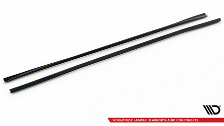 Dokładki Progów Audi S8 / A8 S-Line D5 Gloss Black