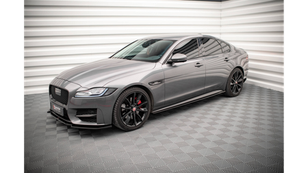 Dokładki Progów Jaguar XF R-Sport Mk2 Gloss Black