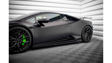 Dokładki Progów Lamborghini Huracan EVO Gloss Black