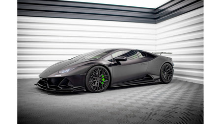 Dokładki Progów Lamborghini Huracan EVO Gloss Black