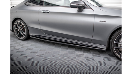Dokładki Progów Mercedes-AMG C43 Coupe C205 Facelift