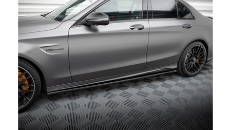 Dokładki Progów Mercedes-AMG C63 Sedan / Estate W205 Facelift