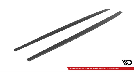 Dokładki Progów Street Pro Audi A5 S-Line / S5 Sportback F5 Black-Red