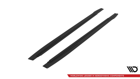 Dokładki Progów Street Pro Audi S3 / A3 S-Line 8Y Black
