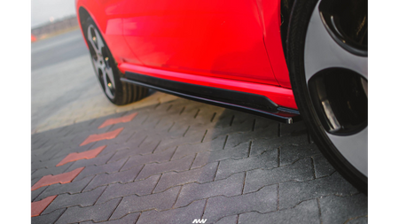Dokładki Progów Volkswagen Polo MK5 GTI 6R PRZEDLIFT Gloss Black