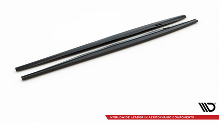Dokładki Progów Volkswagen Scirocco 3 R Gloss Black