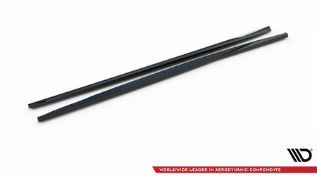Dokładki Progów Volkswagen Scirocco Mk3 Gloss Black